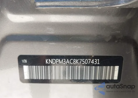 2019 Kia Sportage Lx из США, поврежденный, VIN KNDPM3AC8K7507431